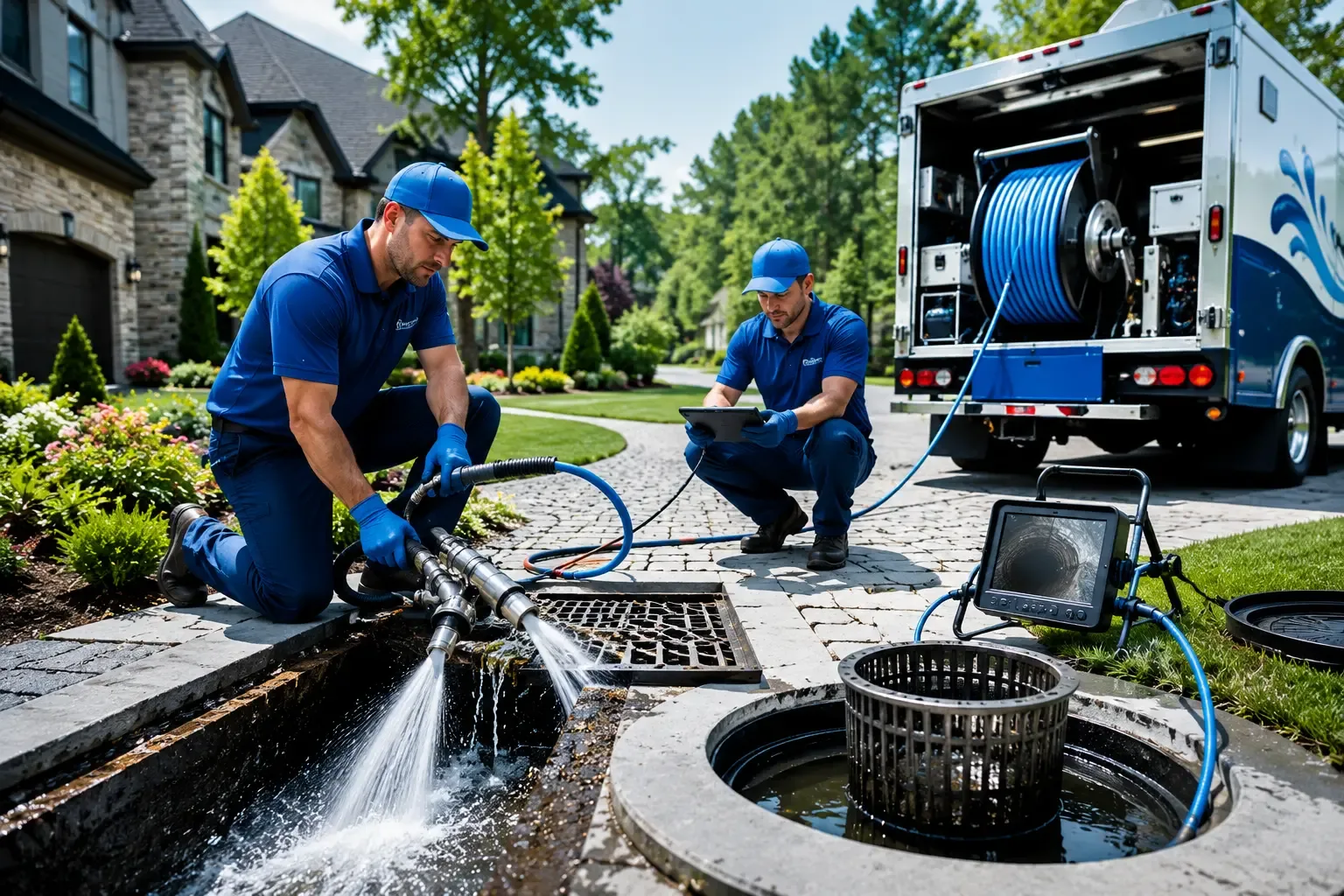 Local outdoor drain cleaning professionals in West Grove, PA